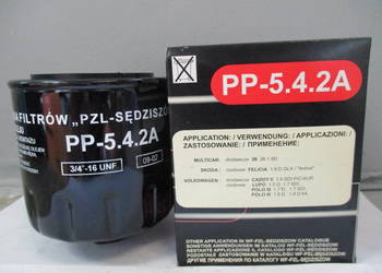 FILTR OLEJU SKODA FELICJA 1,9D 96-VW LUPO PP542A
