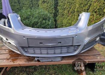 OPEL ZAFIRA B ZDERZAK PRZÓD PDC HALOGEN