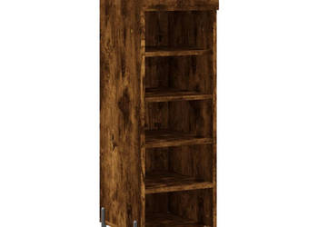 Szafka na buty przydymiony dąb 30x35x105 cm WM-829689