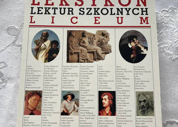 Książka - leksykon lektur szkolnych liceum
