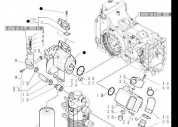 New Holland T6010 Kompensator 84209779
