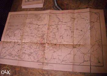 Oryginalna niemiecka mapa z 1915 roku nr 1