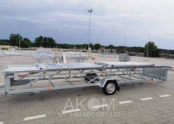 CARRO DŁUŻYCA 6112 Przyczepa dłużycowa 750kg / 6,12m x 1,23m