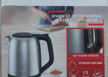 NOWY Czajnik Elektryczny TEFAL Subito 1,7L 2400W | Stal nierdzewna