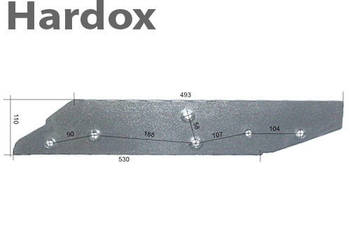 Płoza długa HARDOX 278076/P części do pługa KUHN