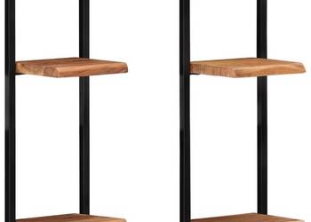 vidaXL Półki ścienne, 2 szt., 25x25x75 cm(SKU:338462)