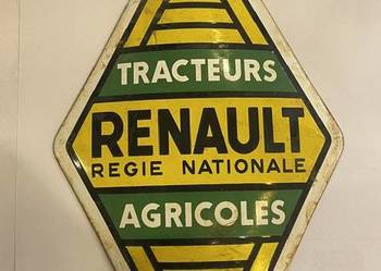 Szyld reklamowy Renault Tracteurs