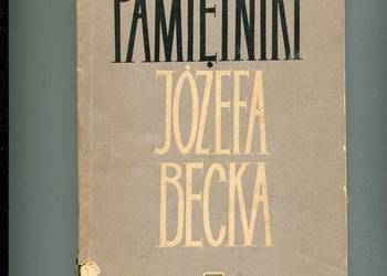 Pamiętniki Józefa Becka  Wybór