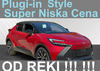 Toyota C-HR 232KM Plug-in Style Kamera Czujniki Felgi 18" Nawigacja Od ręk…