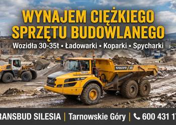 Wynajem Ciężkiego Sprzętu Budowlanego i Wozideł Śląsk