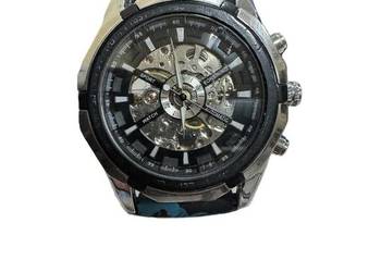 Zegarek męski Skeleton Forsining (Stainless Steel Back R3320)