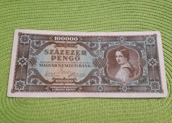 banknot węgierski z 1945r