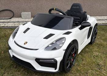 samochód na akumulator Porsche 718 nowy zabawka dla dzieci auto elektryczne