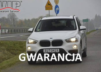 BMW X1 2.0D sDrive18d nawigacja panorama bezwypadkowy automat gwarancja pr…