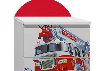 STRAŻ POŻARNA 13 - N18 szafka nocna dziecięca 40x40 w.65
