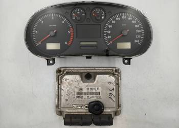 Sterownik Silnika Seat Leon I Toledo 1.9 TDI 038906012AT 0281010062 ZESTAW