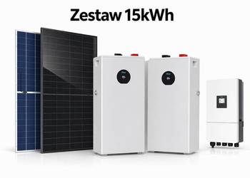 Zestaw budżetowy 15kWh LV (panele, inwerter 3 fazy, magazyn 32 kWh)