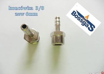 KOŃCÓWKA 3/8 ZEW 6MM