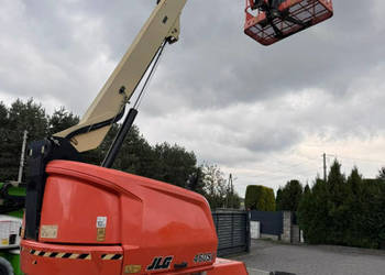 podnośnik koszowy JLG 460SJ 4X4 Teleskopowy podest roboczy JLG 460SJ 4X4