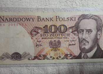 UNIKAT ! 100 złotych 1976 s. BK