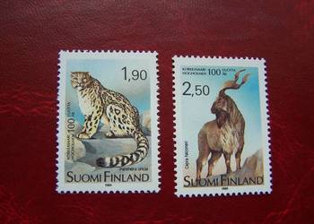 Finlandia 1989 MNH Mi. 1087/88 Fauna Zwierzęta  a