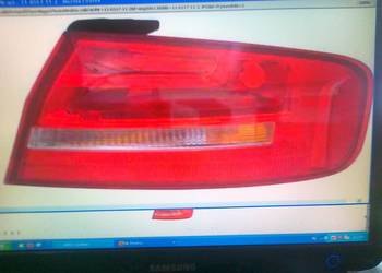 LAMPA TYLNA LE/PR (SDN) DO: AUDI A4 11/11- ZEWNĘTRZNA