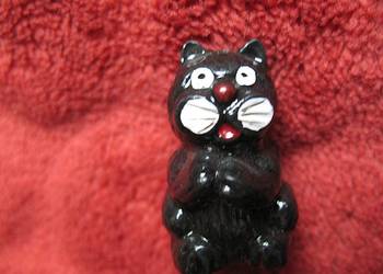 Kot - Bofrost Niemcy 1995 - miniaturka - 3 x 1,5 x 1,5 cm Czarny
