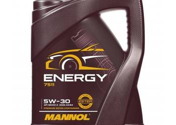 Olej 5W30 Mannol 5 Litrów Syntetyczny 5W-30 do silnika Turbo Diesel Benzyna