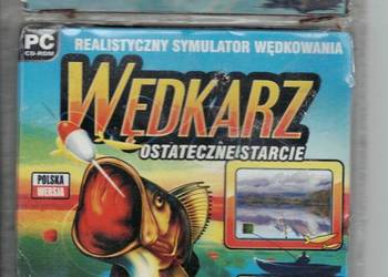 WĘDKARZ OSTATECZNE STARCIE PC CD-ROM SYMULATOR WĘDKOWANIA POLSKA WERSJA NOW