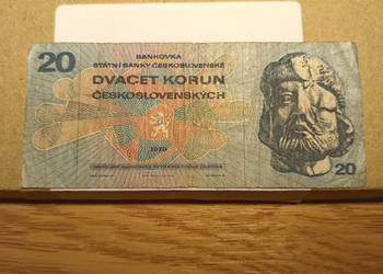 20 koron czechosłowackich z 1970 roku