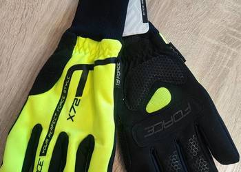 Nowe rowerowe Zimowe Force X72 grube i ciepłe