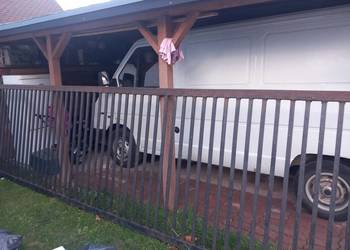 Brama przesowna 5.5 m ogrodzenie solidne Brama przesowna 5.5 m ogrodzenie solidne