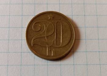 20 HALERZY 1972 ROK - CZECHOSŁOWACJA