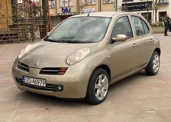 Nissan Micra K12 1.2 80 KM | niski przebieg | 5 drzwi | opłaty ważne