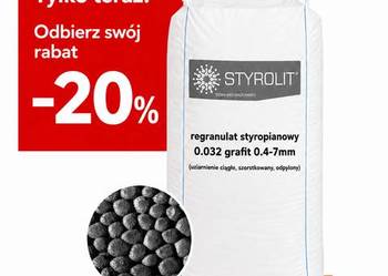 granulat styropianowy grafit styrobeton wylewki