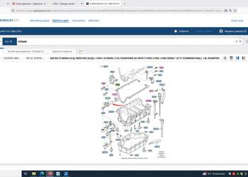 1078498/XS4Q-6710-AE Uszczelka misy olejowej