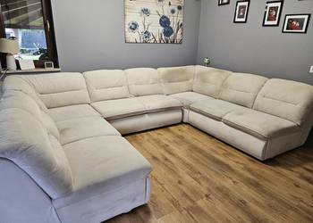 Naroznik wypoczynek kaucz kanapa leżqnka funkcja spania duza