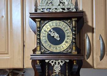 Holenderski zegar wiszący Atlas