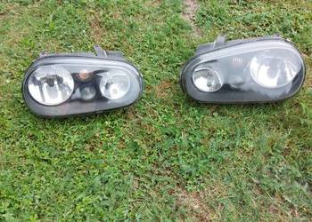 VW Golf 4 IV GTi Lampy Przednie przód ORYGINALNE Lewa+Prawa Czarne
