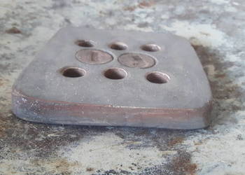 Podstawka ceramiczna ręcznie wykonana. Podstawka ceramiczna ręcznie wykonana.