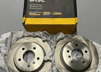 Komplet x2 Tarcze Hamulcowe Tył 300cm BMW 1 E81 E87 3 E90 E91 E92 E93 RIDEX