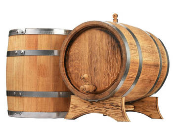 Beczka dębowa 3L do bimbru, whisky, wina, nalewek, miodów, wypalana MB