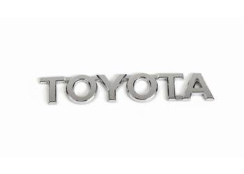 TOYOTA Verso Chromowany emblemat logo tyl TOYOTA 75441-0F020 OE