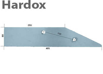Płoza krótka HARDOX 27080702/L części do pługa RABEWERK