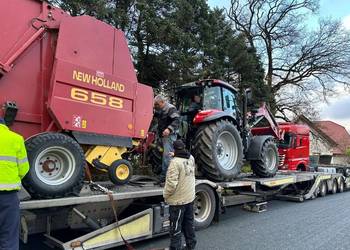 New Holland 658 Br740   Sipma Siatka sznurek jak nowa Vicon 1901 rotor noże