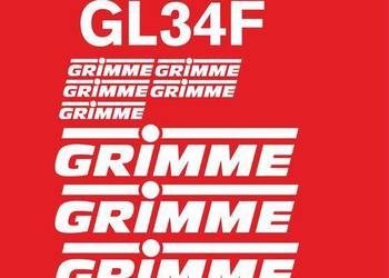 naklejki grimme gl 34f