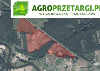 Dzierżawa 84,93 ha gruntu rolno-leśnego