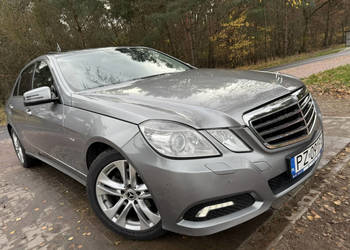 Mercedes E 200 184KM Bogata Opcja Gwarancja Przebiegu Manual Sedan Zarejes…