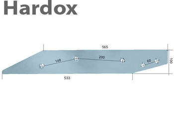 Płoza długa HARDOX 27011400/P części do pługa RABEWERK