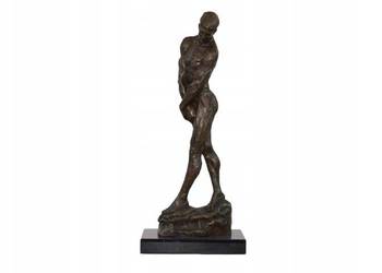 Nowoczesna Figura Akt Nagiego Mężczyzny - Styl Rodin - Rzeźba z Brązu Nowoczesna Figura Akt Nagiego Mężczyzny - Styl Rodin - Rzeźba z Brązu